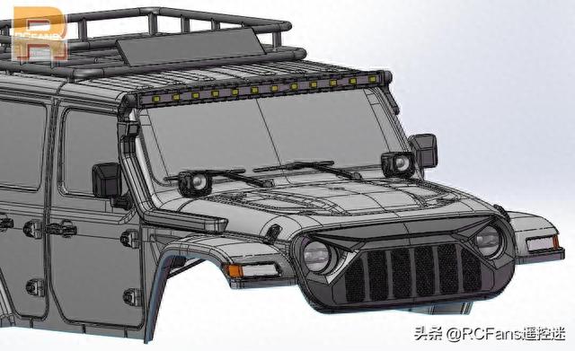 易控模型YK4102牧马人JL新品