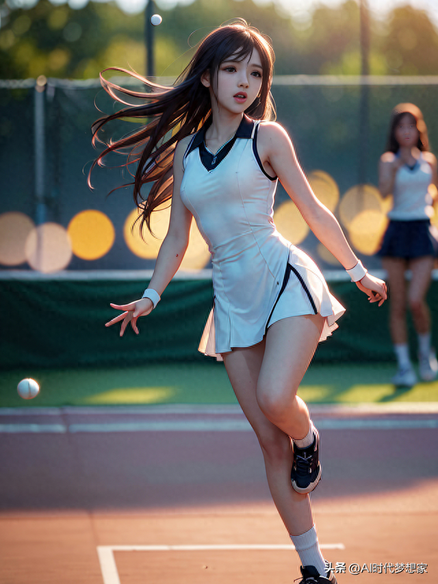 Stable Diffusion 美图鉴赏（附丹方）-网球少女