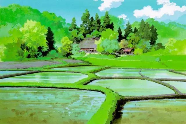 宫崎骏动漫里的最美景致又又又吸引了我，最理想的美景原来在这里