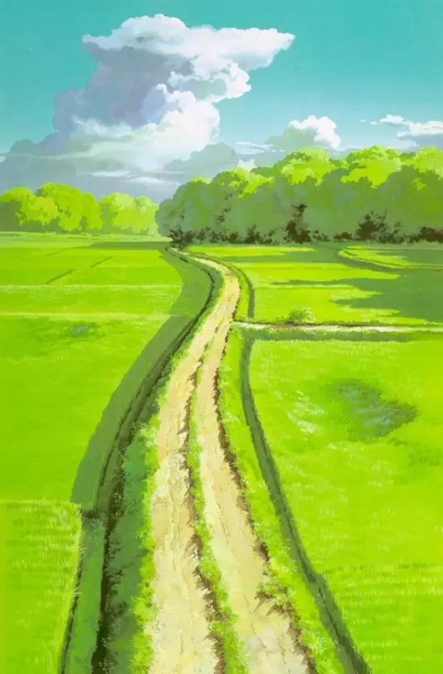 宫崎骏动漫里的最美景致又又又吸引了我，最理想的美景原来在这里
