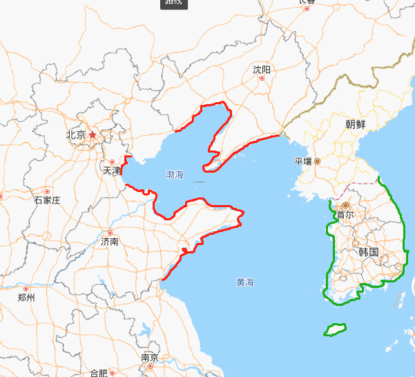 从地图上发现韩国地理位置挺好，海岸线挺长，是个避暑的好地方