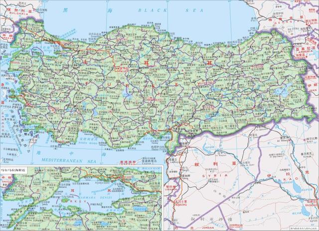 世界旅游地图揽胜—亚洲土耳其伊兹密尔