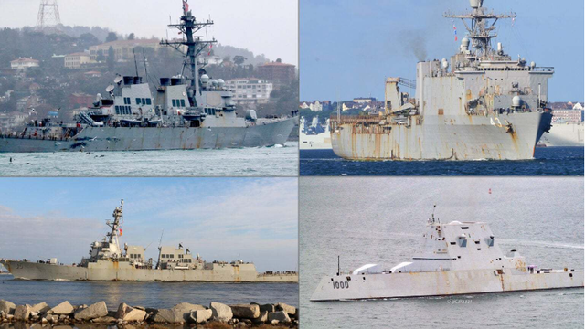 美国最新海军排行榜：中国第二，印度第7，英国才排第9？