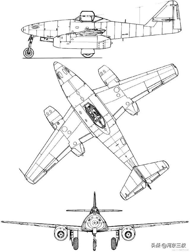 德国Me262仿制品，日本版中岛“橘花”喷气式战斗机