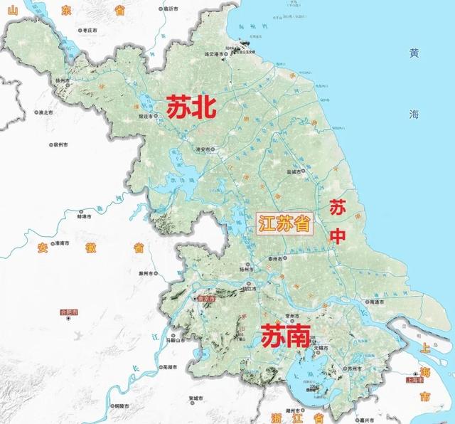 江苏省区划优化构想：阜宁、滨海划入淮安，泰州合并东台