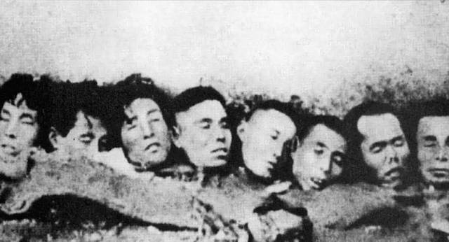 一组照片记录日军罪行，南京城内尸横遍野，被日军侮辱的妇女