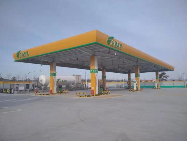 众诚连锁珲春地区首座L-CNG加油加气站即将投入运营