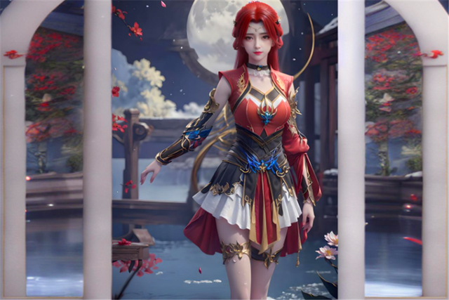 斗破苍穹中来自中州的6位美女:韩月美腿修长,凤清儿高傲圣洁