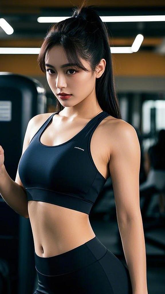 131号:性感的健身美女