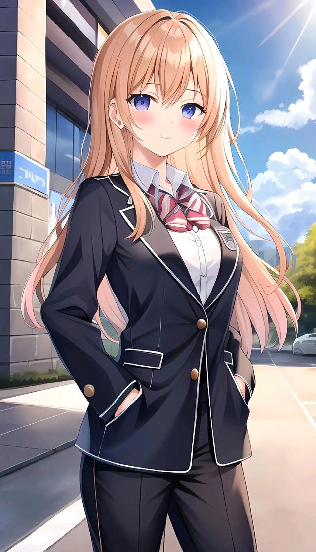 JK女孩,高清壁纸,高级感