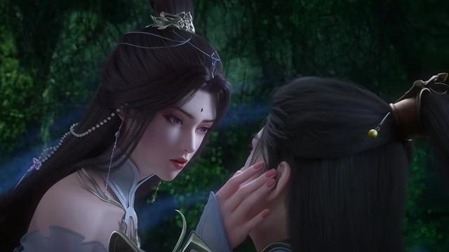 大战结束清漪大美女洗澡,仰身出水姿势太诱人,难怪石昊扛不住