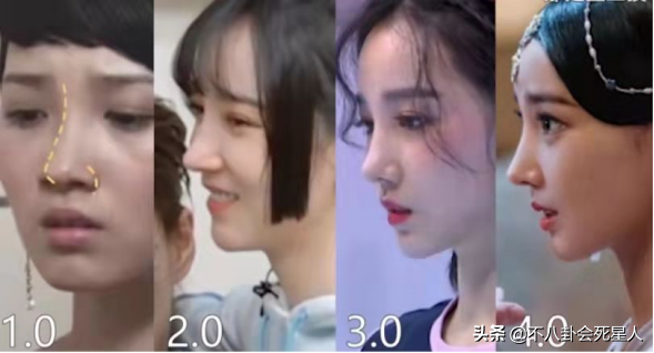 5位长相土气的女星,大刀阔斧下狠手,一步步将自己变成大美女