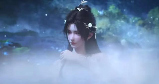 大战结束清漪大美女洗澡,仰身出水姿势太诱人,难怪石昊扛不住