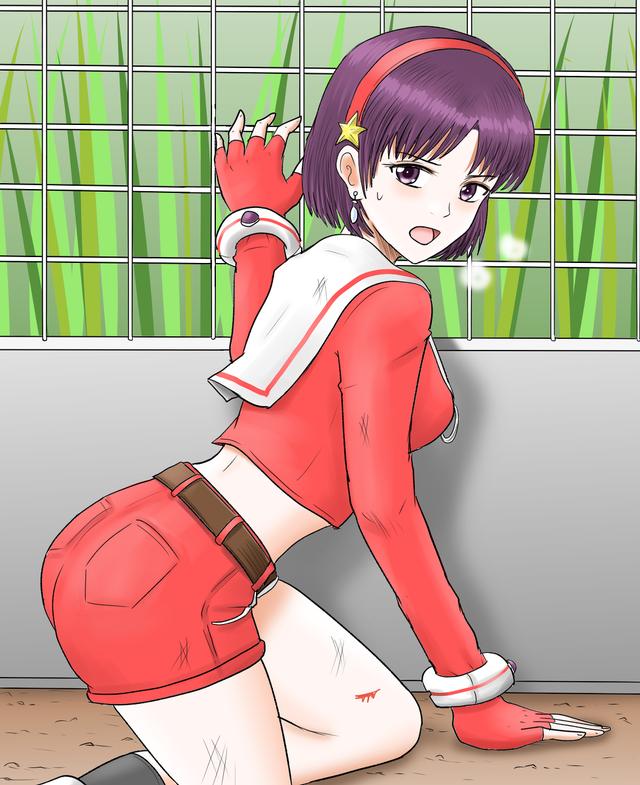 街机游戏爱穿热裤的少女,白花花总让人分心