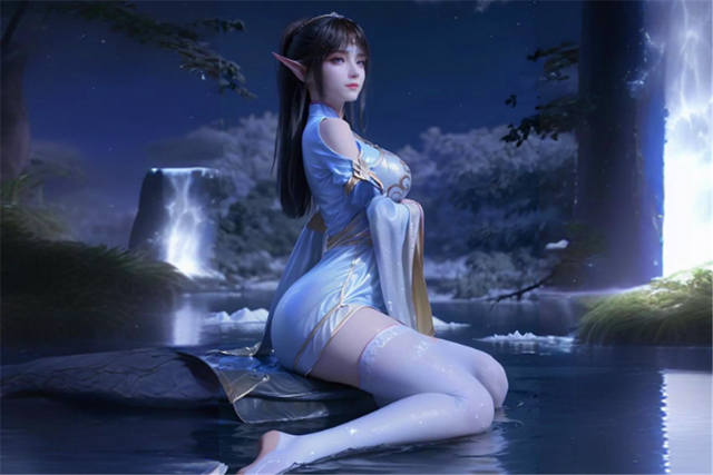 斗破苍穹中来自中州的6位美女:韩月美腿修长,凤清儿高傲圣洁