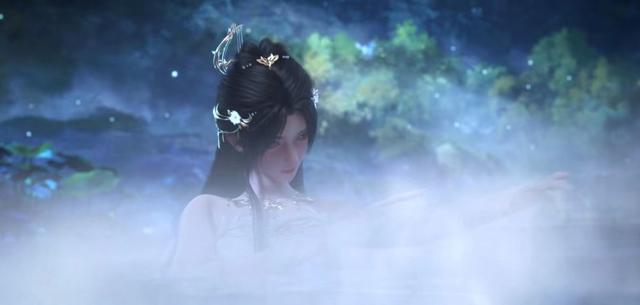 大战结束清漪大美女洗澡,仰身出水姿势太诱人,难怪石昊扛不住