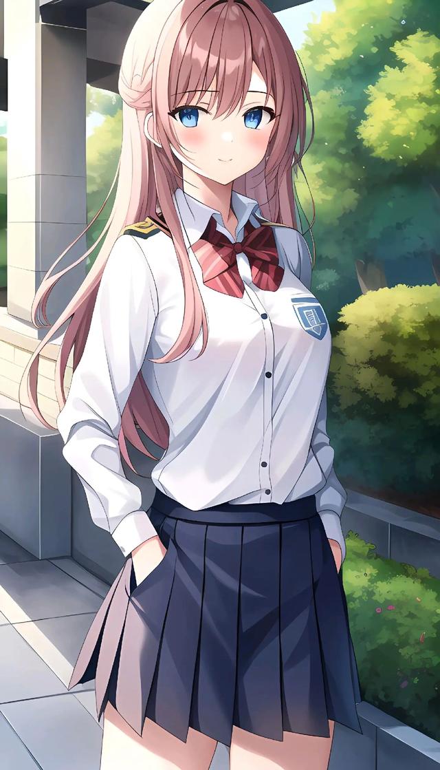 JK女孩,高清壁纸,高级感