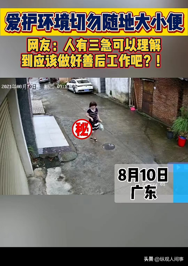 辣眼睛!女子电梯门前掀裙拉大便,监控录像被曝光,网友集体沉默