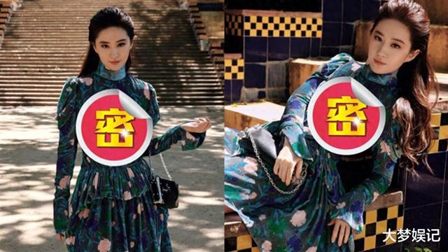 没穿内衣?刘亦菲时装秀性感裙装“激凸”被看,网友快喷鼻血
