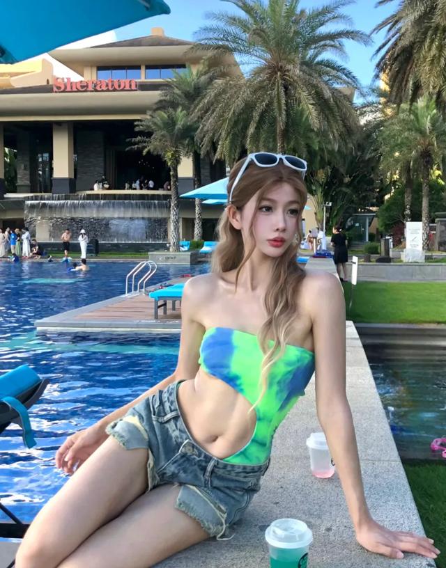 美女性感泳装:天使面孔,魔鬼身材,惊艳全场!