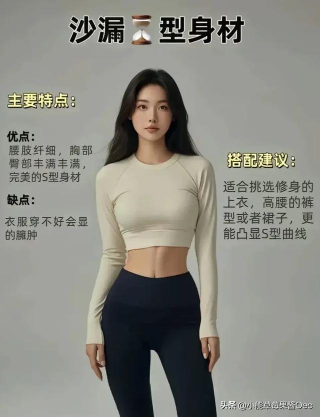 中国美女身材中的“喷血”天花板,看看你喜欢哪一款,梨形还是H