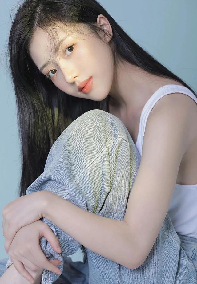 美女写真;纯净,清新淡雅