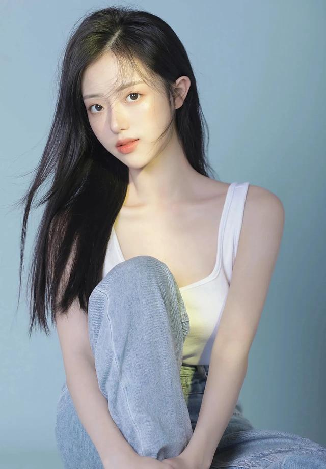 美女写真;纯净,清新淡雅
