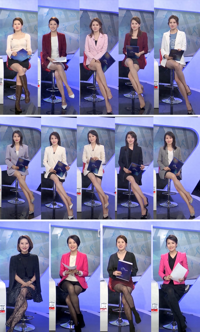 广东电视台体育频道6位美女主持人美腿高跟,尽显御姐气质!