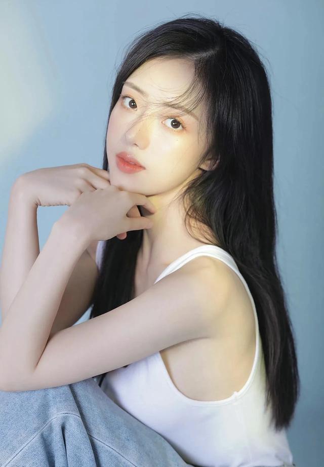 美女写真;纯净,清新淡雅