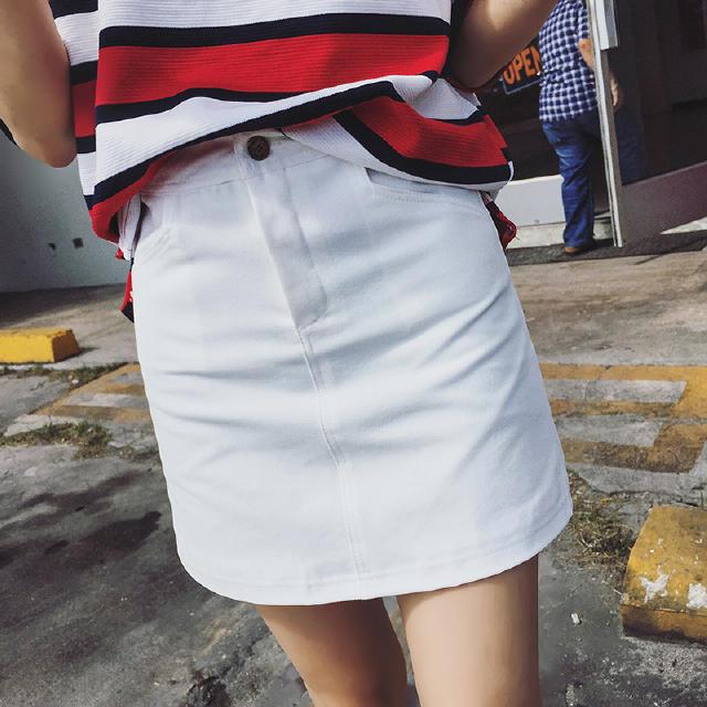 你距离性感只差一条一步裙了!