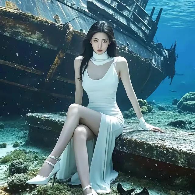 海底梦幻写真:大长腿美女的勇敢探索与绝美呈现