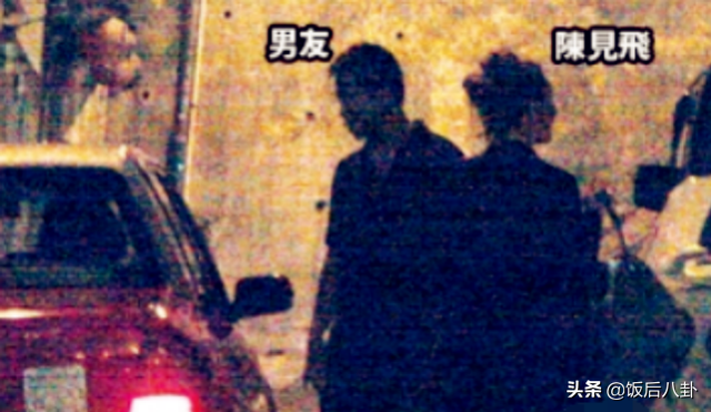 陈冠希姐姐与黑人男友街头热吻秀恩爱,一黑一白画风有点怪