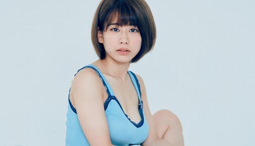 丰满车灯夺人眼球!日本正妹偶像 奥津マリリ 美照赏