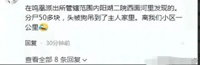 太惨啦!江苏发生重大凶杀案:女子被先杀后蒸再抛,头颅被狗叼走