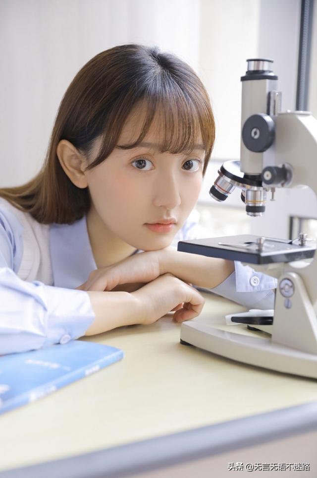 治愈系校花美女,身穿JK制服,有她之处都是青春