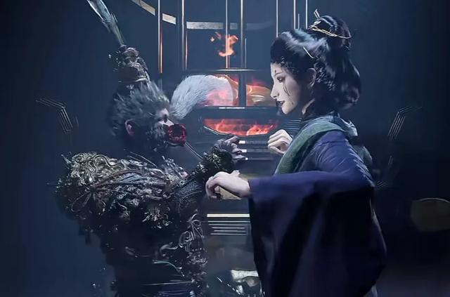 黑神话悟空:玩家自制DLC,蜘蛛四妹全裸被红丝带捆绑!
