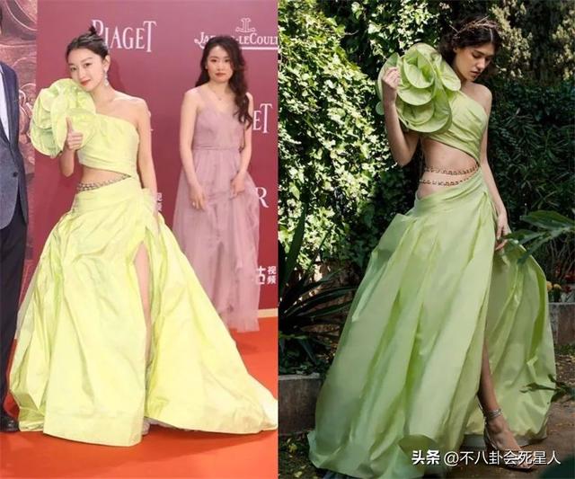 赵丽颖的副乳,杨幂的扁屁股,鞠婧祎的腿,女明星的身材也很真实