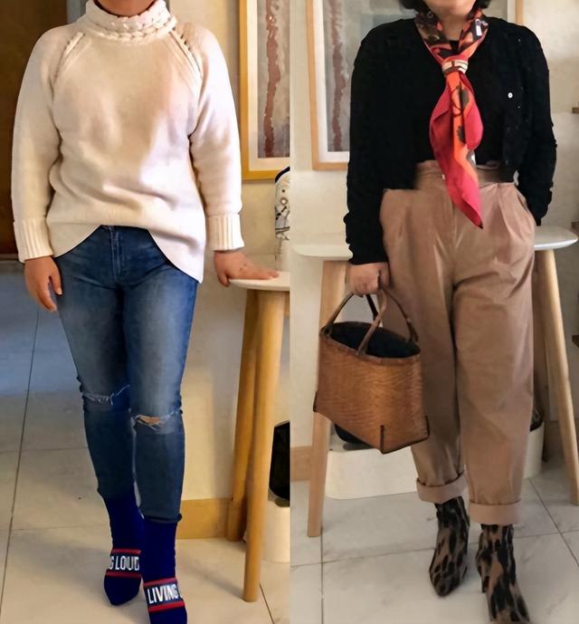 被杭州女生惊艳到了!满大街都在穿“靴子+黑丝”,洋气又好看
