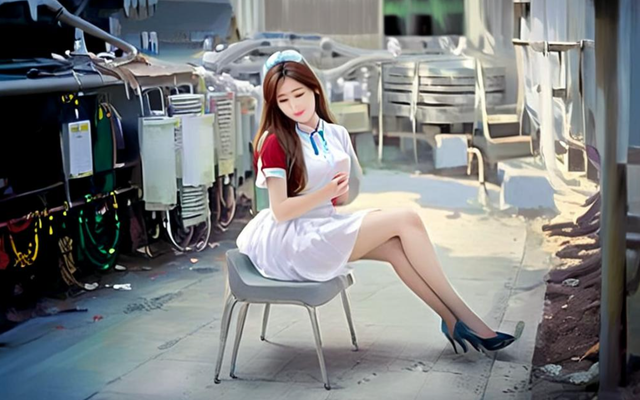 碰到美女同事就害羞,怎么办?