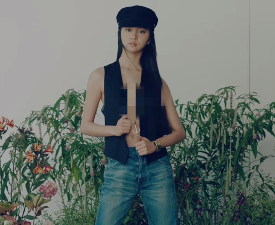木村拓哉17岁女儿性感写真惹争议,裸上身秀身材,被指走歪路?