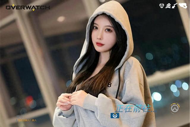 美女艺术写真图片欣赏:杨晨晨灰色卫衣搭配灰丝,完美绝伦的身段