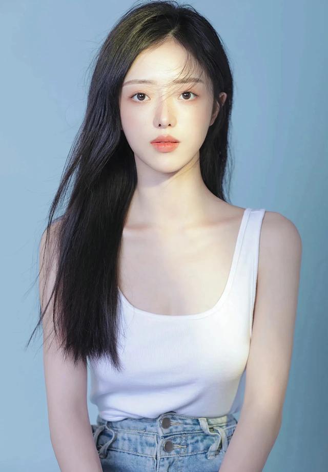 美女写真;纯净,清新淡雅