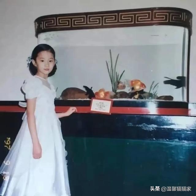 刘亦菲美国初中同学晒班级合照,12岁刘亦菲坐c位惊艳,还是校花