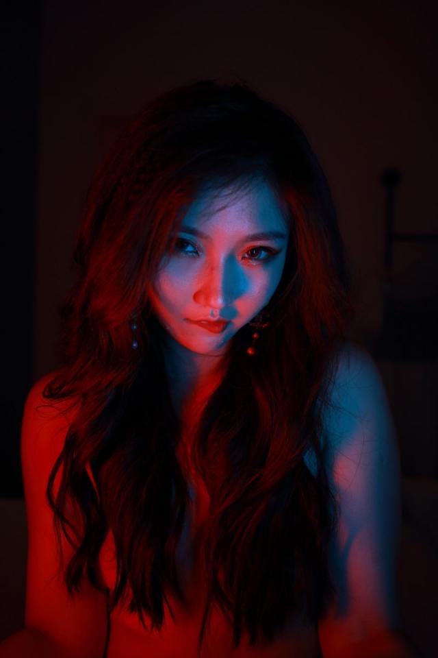 性感的身材诱人的风情