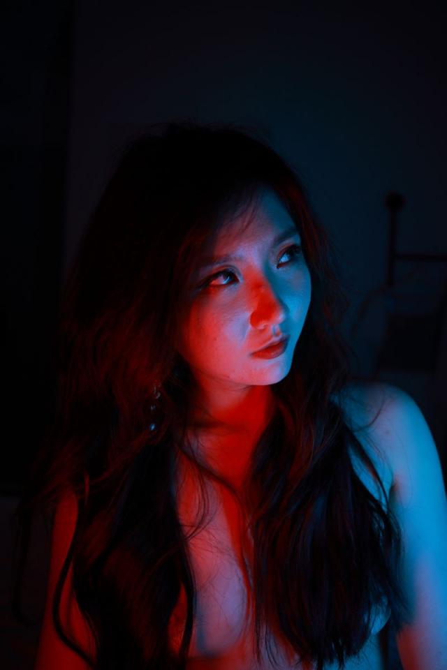 性感的身材诱人的风情
